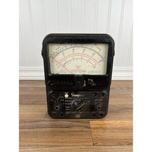 SIMPSON 260 SERIES 6 VOLT OHM Multimeter No Leads